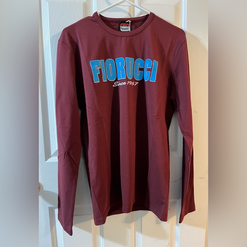 Fiorucci Burgundy Long Sleeve Tee